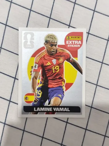 Figurinha Lamine Yamal extra sticker