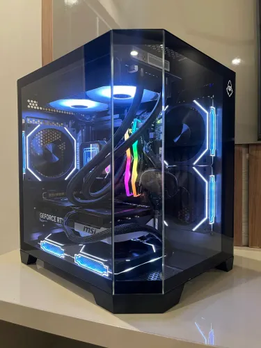 PC Gamer Ryzen 9 9900x + RTX 5070 + 32Gb ! Novo sem uso