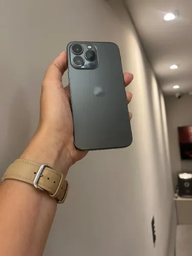 IPHONE 13 PRO, 128GB, GRAFITE, COM MSG DE BATERIA