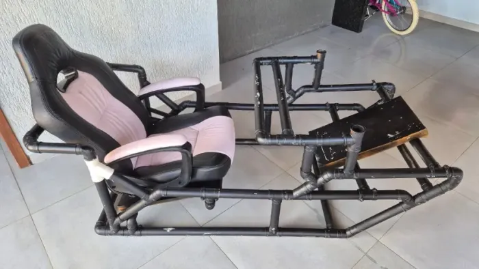Cockpit de PVC para Simrace + Cadeira