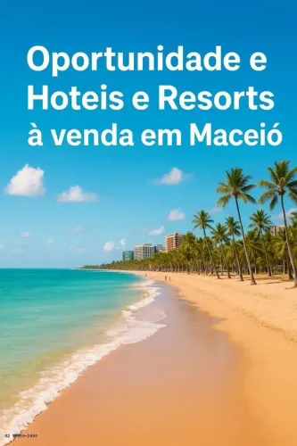 HOTEIS E RESORT PARA VENDA NO LITORAL DO NORTE EM ALAGOAS