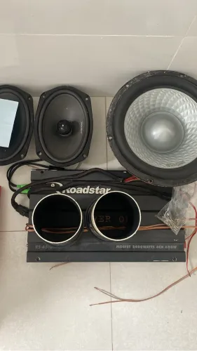 Peças para som automotivo 