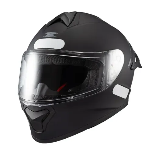 Capacete Moto Texx Spihe Preto Fosco Fechado Aerofólio Com Spoiler