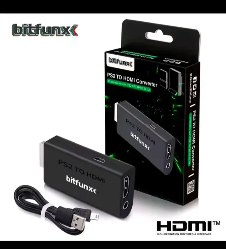 Adaptador hdmi bitfunx para ps2