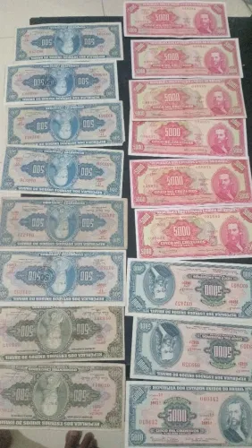 Cédula antigas