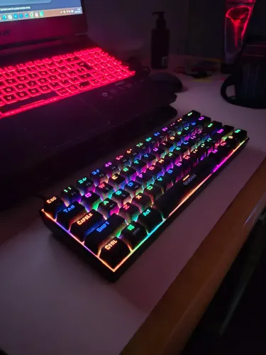 Teclado Mecânico Gamdias Hermes E3 RGB 60%