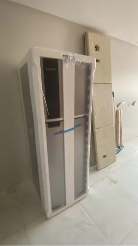 Brastemp frost free duplex inox na caixa com painel digital externo