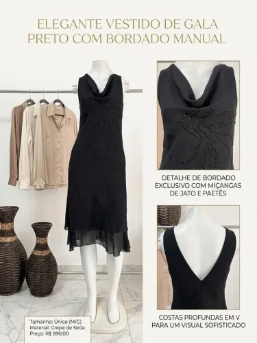 Vestido de festa Vintage
