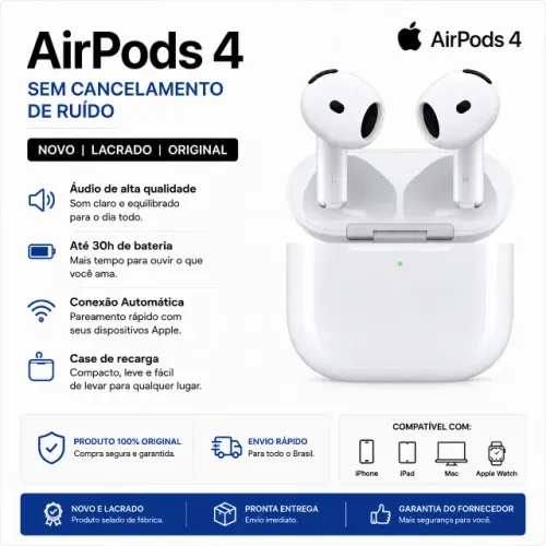AirPods 4 sem ANC