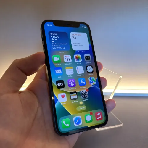 iPhone 12 ( Perfeito ) aceito cartão 