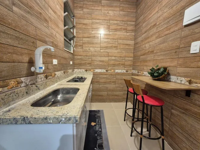 Studio Reformado na Rua Washington Luiz  Charme, Conforto e Praticidade