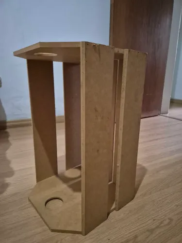 Caixote de mdf