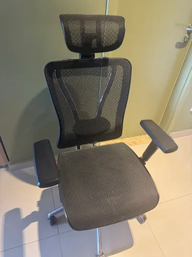 Cadeira Ergonômica Comfy Caprice Mesh Cinza