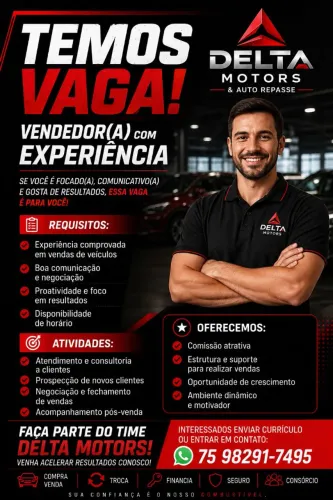 Vendedor(a) com experiência