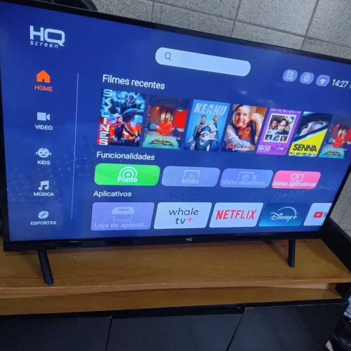 TV HQ 32 POULGADAS SMART FULL HD SISTEMA ANDROID 