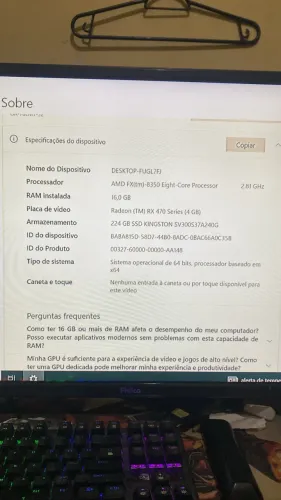 vendo ou troco pc gamer por algo do meu interesse