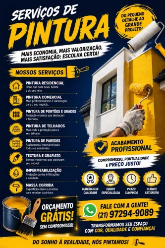 Serviço de pintura profissional 