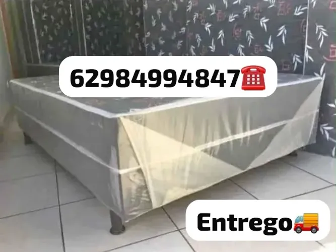 Cama box casal