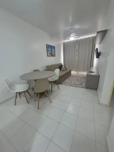 Apartamento Mobiliado de 1 Quarto no Edifício Ametista III