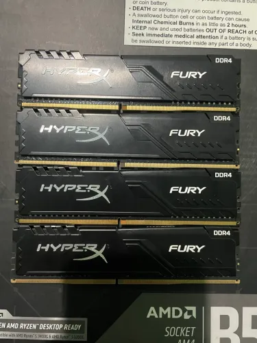 16gb de Ram Fury HyperX
