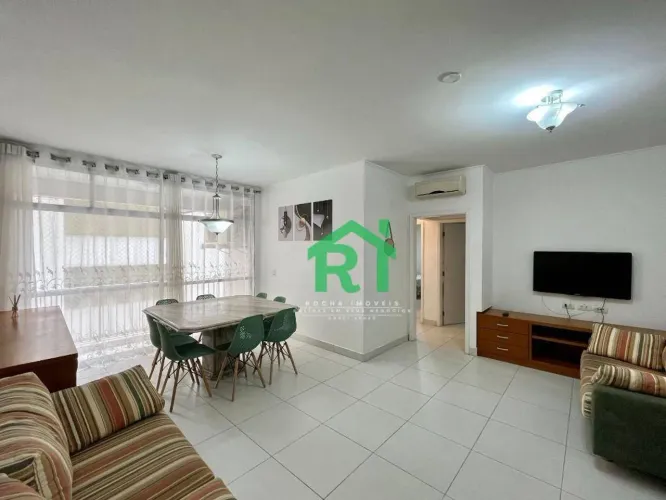 Apartamento à beira mar com 2 quartos (1 suíte), 1 vaga à venda em Pitangueiras, Guarujá