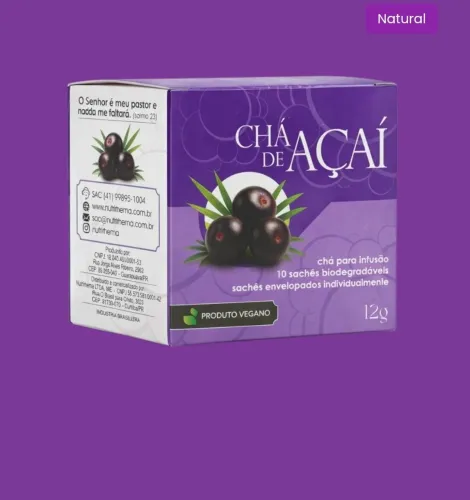 Chá de açaí 