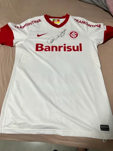 Camisa SC INTERNACIONAL DAGOBERTO NIKE 2012 G (Jogo, Autografada)