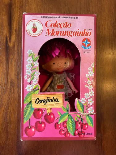 Boneca Cerejinha Coleção Moranguinho dec 1980