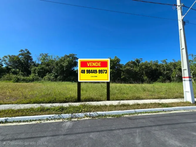 Terreno lote Venda Serraria, Vivendas Praianos, São José / SC.