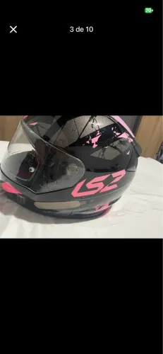 Capacete LS2 Rapid - R$ 300,00 Vendo capacete LS2 Rapid, na cor pre