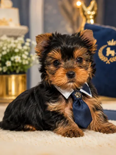 Incrível e impecável yorkshire macho mini 