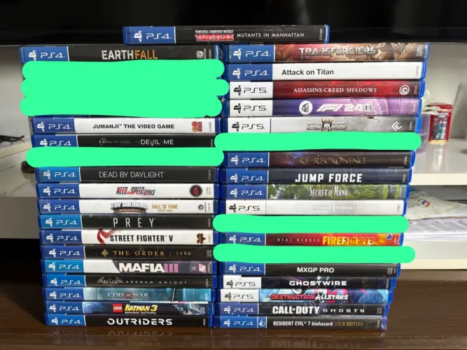 Vendo estes jogos de Ps4 - Ps5 Playstation Mídia Física