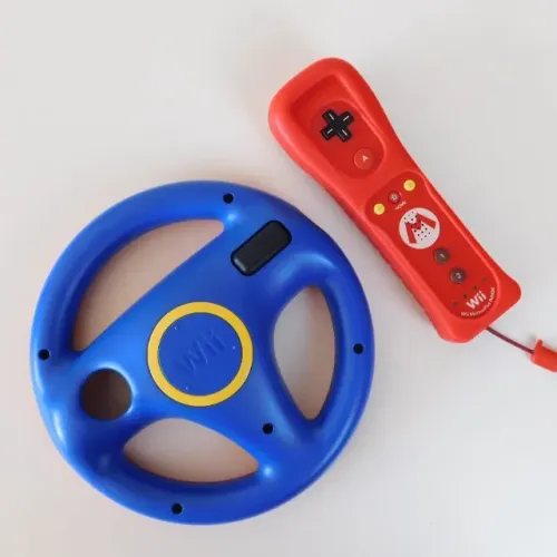 controle nintendo wii motion plus edição especial super mario original