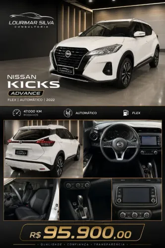 Nissan Kicks Advance 1.6 16V Flex AUT 2022
