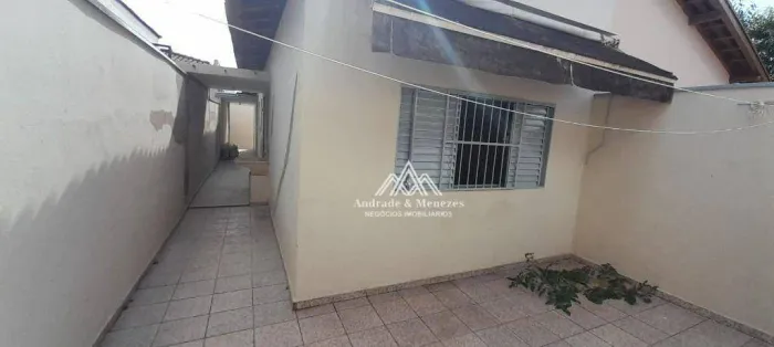 Casa com 2 dormitórios para alugar, 70 m² por R$ 1.250,88/ano - Vila Tibério - Ribeirão Pr