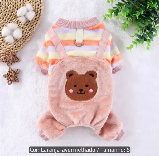 Roupa para Pet tamanho: S (P) macaquinho