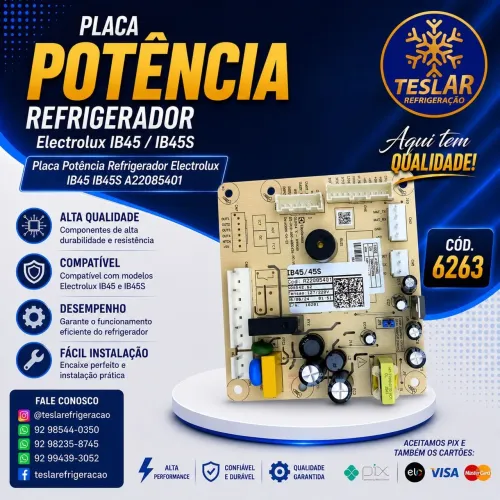 Placa Potência Electrolux IB45/IB45S