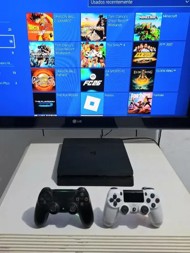 Ps4 Slim 1TB , Aceito Cartão