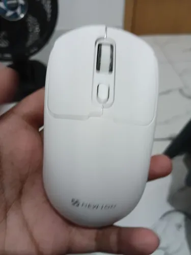 Mouse sem fio branco