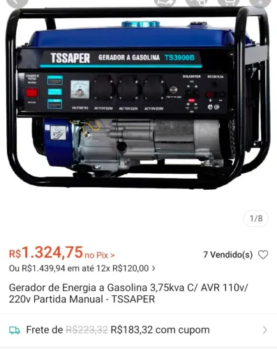 GERADOR DE ENERGIA