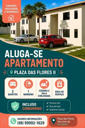 Alugo plaza das Flores