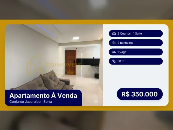 Apartamento Moderno em Conjunto Jacaraípe | Próximo à Praia