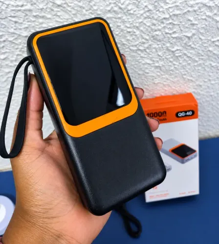 Carregador Portátil Power Bank 20000mah 33w - Lightning, Tipo-C, Micro-USB e USB padrão
