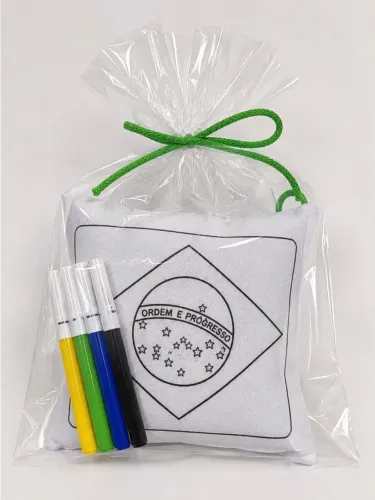 ? NOVIDADE! ALMOFADINHA PARA COLORIR DO BRASIL ?