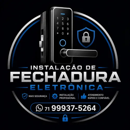 Instalação de fechadura eletrônica