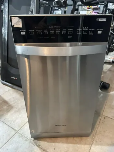 LAVA-LOUÇAS BRASTEMP 10 SERVIÇOS INOX - OFERTA IMPERDÍVEL!