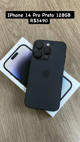 IPhone 14 Pro Preto 128GB