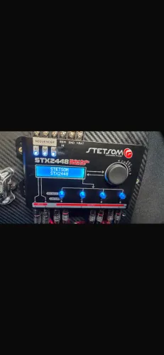 Stetsom STX2448 processador de áudio 2 entradas e 4 saídas