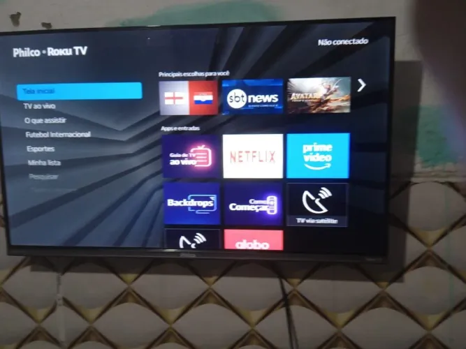 Tv 32 polegadas nova