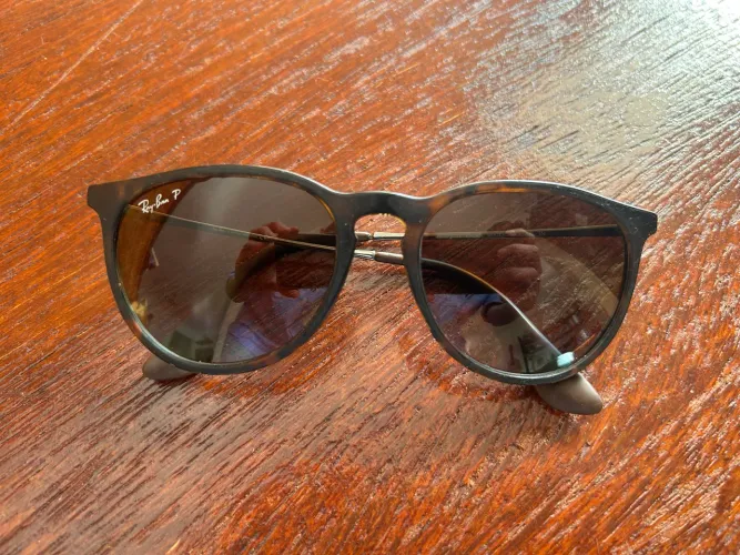 Ray-Ban Erika Classic Feminino - Marrom | Lentes Polarizadas Novas Originais